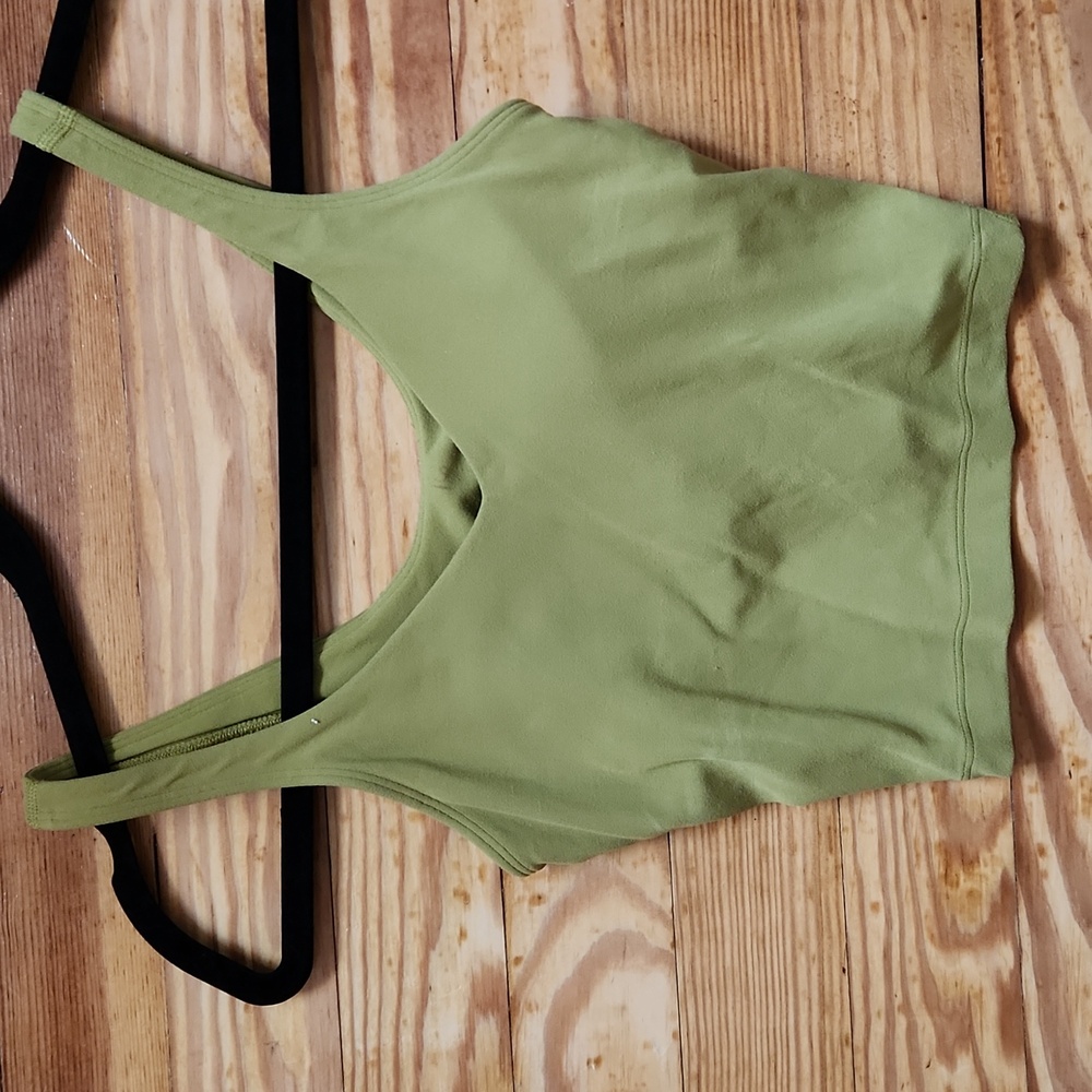 lululemon Align Bra in Bronze Green (?). Size 0. #W2DE5S